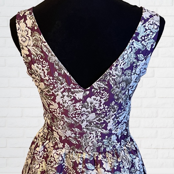 Laundry by Shelli Segal Damask Cocktail Dress Size 2 - Picture 4 of 4